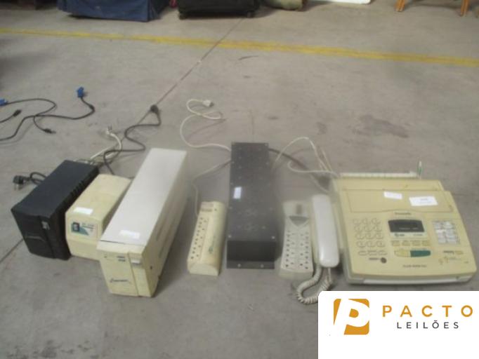 Fax, filtro de linha, nobreak e estabilizador